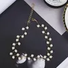 Imitation Pearl Choker Fairy Women Necklaces Fashion Pearl Pendants Collar Trend Neck Jewelry Party Neck Decoration