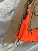 남성 재킷 유럽 및 미국 스티칭 대비 윈드 브레이커 코트 2 색