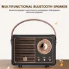 مكبرات صوت مصغرة Retro Bluetooths مكبر صوت كلاسيكي لمشغل الموسيقى الرجعية الصوتي