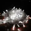 Christmas Decorations 10M 100 LED String Lights Outdoor Lamp Fairy Waterproof Decoration For Patio Yard Garden Holiday Wedding Party