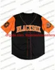 맞춤 야구 유니폼 블랙 삭스 NLBM Negro Leagues Jersey 모든 NAEM 번호 100% 정체 된 빠른 배송