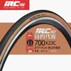 S Japanese IRC BICYCLE Jetty Plus Road Bike Outer 700*23 25 28C Folding Yellow Edge Tire Road Cykeldäck Ståldäck 0213