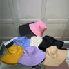Luxe dames visserscaps voor vissen buitenshuis Sunhat Ultraviolet Rays Fashion Western Dames P Bucket Hat Seven Colors Kingscover