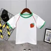 Ensembles nouveaux vêtements pour enfants enfants été motif de fruits à manches courtes t-shirt pantalon deux pièces mode bébé garçon ensembles ye