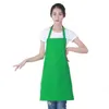 Adjustable Cooking Kitchen Apron For Woman Men Chef Waiter Cafe Shop BBQ Hairdresser Aprons Custom Gift Bibs Wholesale SN670