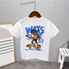 Stukset kleding sets y zomer kinderen kleding pakken jongens meisjes katoen schattig cartoon shortsleeved t -shirt en korte broek