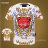 CAMISETA PLEIN BEAR Camisetas de diseñador para hombre Ropa de marca Rhinestone Skull Hombres Camisetas Clásica de alta calidad Hip Hop Streetwear Camiseta Casual Top Tees Tamaño S-3XL - 88134
