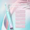 Toothbrush Seago Sonic Electric Toothbrush 5 Modes Waterproof Fasth Head Adult Brush USB Charging Couple Gift Unique Colorful Design 230211