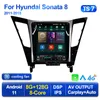 Android Car dvd Radio Stereo Vertical Screen Player for Hyundai Sonata 8 YF 2010 2011-2015 Navigation GPS Multimedia
