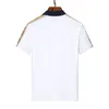 Herrpolos designer polo skjorta f￶r m￤n lyxiga polos casual t-shirt broderade brev mode high street m-3xl #88888