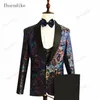 Mens Suits Blazers Thorndike Male Wedding Prom Suit Green Slim Fit Tuxedo Men 형식 비즈니스 작업 착용 슈트 3pcs 세트 JacketPantsvest 230213