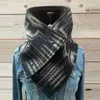 Sjaals sjaal casual knop retro multifunctionele printen sjaal mode chiffon sjaals vrouwen lichtgewicht wrap voor zijde