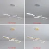 Kroonluchters Moderne LED hanglamp plafondlampen kroonluchter voor eetkamer Restaurant Island Luster Chrome/Gold Alexa/App/Remote