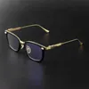 Designer ch occhiali da sole in cornici di cuore di moda Nuovi occhiali di titanio puro in titanio Pure Trend lente piatti Myopia occhiali cromati Luxury Anti Blue Light Spectacles Cross 6itx