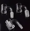 DHL Wasserpfeifen Bohrinseln Zubehör Quarz Banger XL 10mm 14mm 18mm männlich mit 5mm dickem Boden Domeless Nagel für Glas Wasserpfeife Bongs