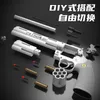 Colt Python Double Action Revolver Pistolet Pistol Pistol Blaster Launcher Soft Bullet Strzelanie dla dorosłych Prezenty urodzinowe 1
