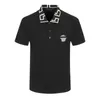 Haut de gamme marque brodé à manches courtes coton polo hommes s t-shirt coréen mode vêtements été luxe haut asiatique taille M-3XL