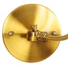 Wall Lamp Antique 360deg Adjusted Sconces Vintage Bronze Left Right Up Down Rotation Decorative Light Sconce Fixture