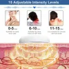 Autres articles de massage Masseur de cou électrique 15 détection d'intensité Massage intelligent du dos 4 modes d'impulsion Instrument de physiothérapie cervicale rechargeable par USB 230211