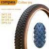 s Wanda Compass Kompass Mountain Bike 24 26 27.5 29*2.1 Coffee Bicycle Accessories Wear-Resistant Tire 0213