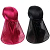 Caps de bola chapéus de moda pirata Rayon Rayon Solid Color Unissex Trendy assimetria Hip Hop Bandas de cabeça ao ar livre