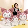 En çok sat kuromi peluş yastık doldurulmuş peluş oyuncak hayvan özel japonya sanrio peluş oyuncak anime figür