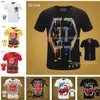 PLEIN BEAR T-Shirt Herren-Designer-T-Shirts Markenkleidung Strass-Schädel-Männer-T-Shirts Klassisch hochwertige Hip-Hop-Streetwear-T-Shirt Lässige Top-T-Shirts Größe S-3XL – 88134