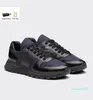 Praddas Pada Prax PRD Men Design Famous 01 Runner Sneaker Shoes Men Technical Rubber Rubber Borstel Leather Trainers Rehlon Lug Sole Casual Discount Footwear Walking EU38-46