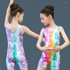 Stage Wear Wear Girls Filming Bronzing Ballet Dance Leotards Fashion Fashion Boyshorts Desigh Ginástica Bodysuit Segurança