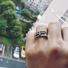 10pcs Novo Abertura da moda Cruz Ring Creative Personality Retro Hipster Ajustável Acessórios para homens presentes