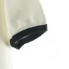 Męskie koszulki polo Plus z okrągłym wycięciem pod szyją, haftowane i drukowane, polarowe ubrania letnie z czystej bawełny ulicznej 7k0