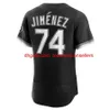 Anpassade basebolltröjor män kvinnor ungdom eloy jimenez Tim Anderson Jersey Luis Robert s yoan Moncada Jose Abreu och