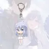 Kluczowe pierścienie 86- Osiemdziesiąt sześciu klęcznikowych mężczyzn anime Key Key Chain Women Vladilena Milizer Acryl Key Pierścień Shinel Nozen Party Party Dziewczyn