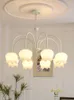 Chandeliers Italian Dining Room Chandelier Bedroom Children's Lamps Living Modern Flower Princess Led Lights