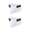 Underpants 2Pcs Men's Briefs Sexy Cotton Pit Cloth Young Men Low Waist Hip Raise Body Fit Wide Belt High Slit Male's Underwear