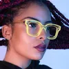 Солнцезащитные очки рамы 2023 Fashion TR90 Anti Blue Light Glasses для женских цветовых рамков