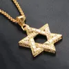 Chains Arrive 316L Stainless Steel Gold Tone Star Gift Mens Womens Necklace Pendant Box Chain 24" Choker Jewelry Wholesale GiftChains