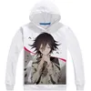 Sweats à capuche pour hommes Makoto Naegi Kyoko Kirigiri Mens Danganronpa V3 Killing Harmony Sweat Streetwear Anime Hoodie Imprimé Long Hooded