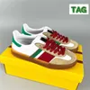 XAD Gazelle Sneaker 남성 운동화 화이트 블랙 가죽 밀 보르도 브라운 스웨이드 베이지 에보니 캔버스 핑크 벨벳 로우 남성 여성 디자이너 스니커즈 트레이너