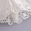Dames shorts Summer Zar Fashion Crochet White Lace Hollow Korte Rechte Girl-stijl Leeftijdsverlaging PL2656 Women's