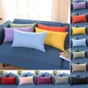 Pillow 30x50CM Rectangular Cover Cotton Linen Pillowcase For Nap Pillows Plus Long Sofa Car Lumbar Covers