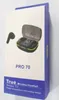 Fashion Pro 70 TWS Earphone Headphone Bluetooth Earphone audifonos-PAair LED display Wireless Earbuds