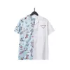 Designer skjortor sommar shoort män hylsa casual mode lösa polos strandstil andningsbara tshirts tees kläder 17 färger storlek m-3xl8ea2