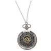 Pocket Watches Practical Vintage Large Gold Face Watch Necklace Women Men Quartz