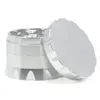 Smoking Accessories 4-layer aluminium alloy 63MM origami chamfer grinder