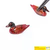 Cute Resin Duck Chopstick Holder Set Support Fork Coffee Spoon Creative Dinnerware couple Stand Kithchen Tools