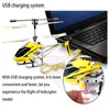 ElectricRC Aircraft Original SYMA S107G Tre-kanals fjärrkontroll Helikopter Anti-Collision Anti-Drop utrustad med Gyro Alloy Aircraft 230211