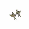 Charms 500 Pcs Ballet Dancer Pendant Antique Sier And Bronze Gold 22X15 Mm Good For Diy Craft Drop Delivery 202 Dh8Sy