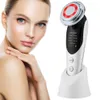 Face Massager 7in1 RF EMS 라디오 중간 요법 전기 공포 리프팅 뷰티 LED 얼굴 피부 회춘 주름 리무버 주름 라디오 주파수 230211