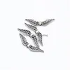 Distanser BK -paket 500st diverse färger Angel Wing Spacer Charm Pärlor för DIY -smycken som gör fynd Drop Delivery 202 DHHMH